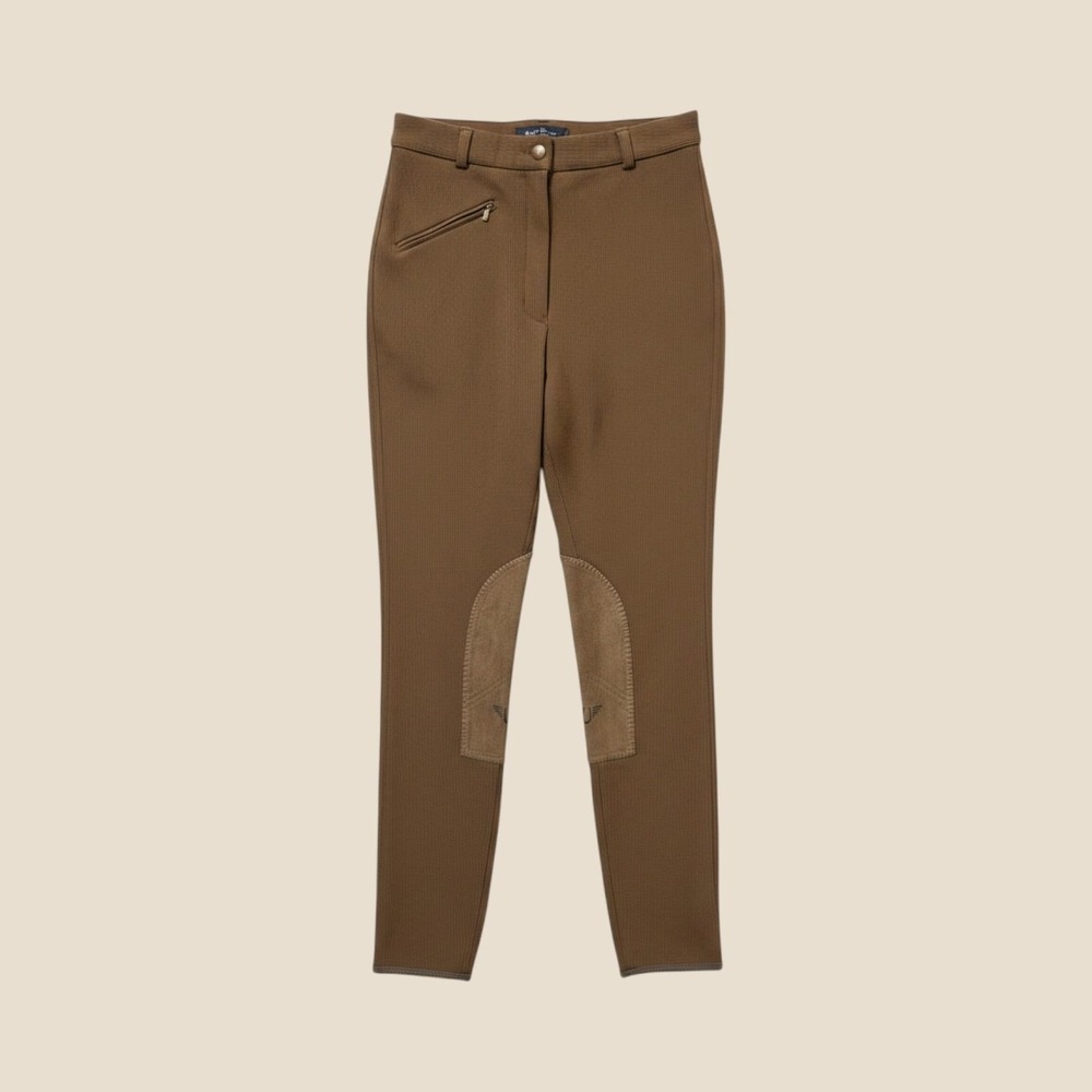 Tailored Sportsman Riding Breeches Women 30 Brown Equestrian Knee Patch Pants